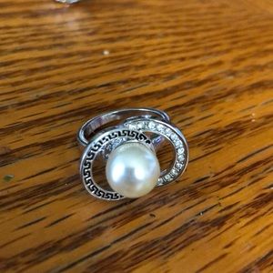 False pearl ring